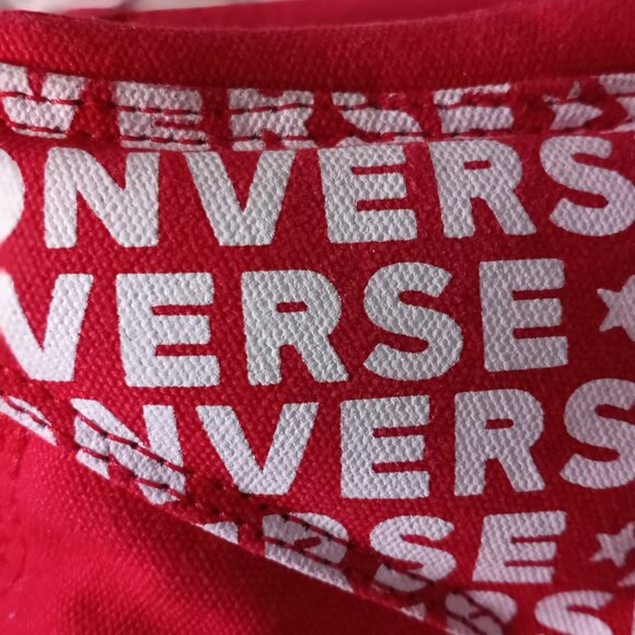 'CONVERSE ALL STAR' Chuck Taylor Red/White Size 13 EUC - Picture 5 of 15